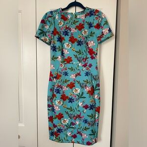 Calvin Klein Floral dress Sz M 6